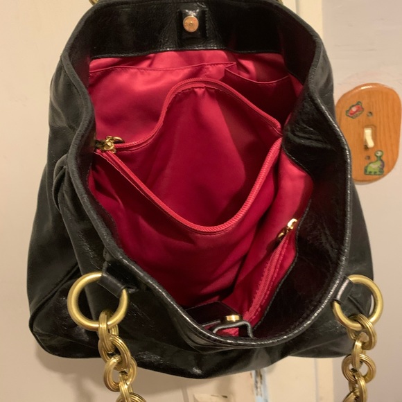 Coach poppy push lock north/south handbag - Picture 3 of 3